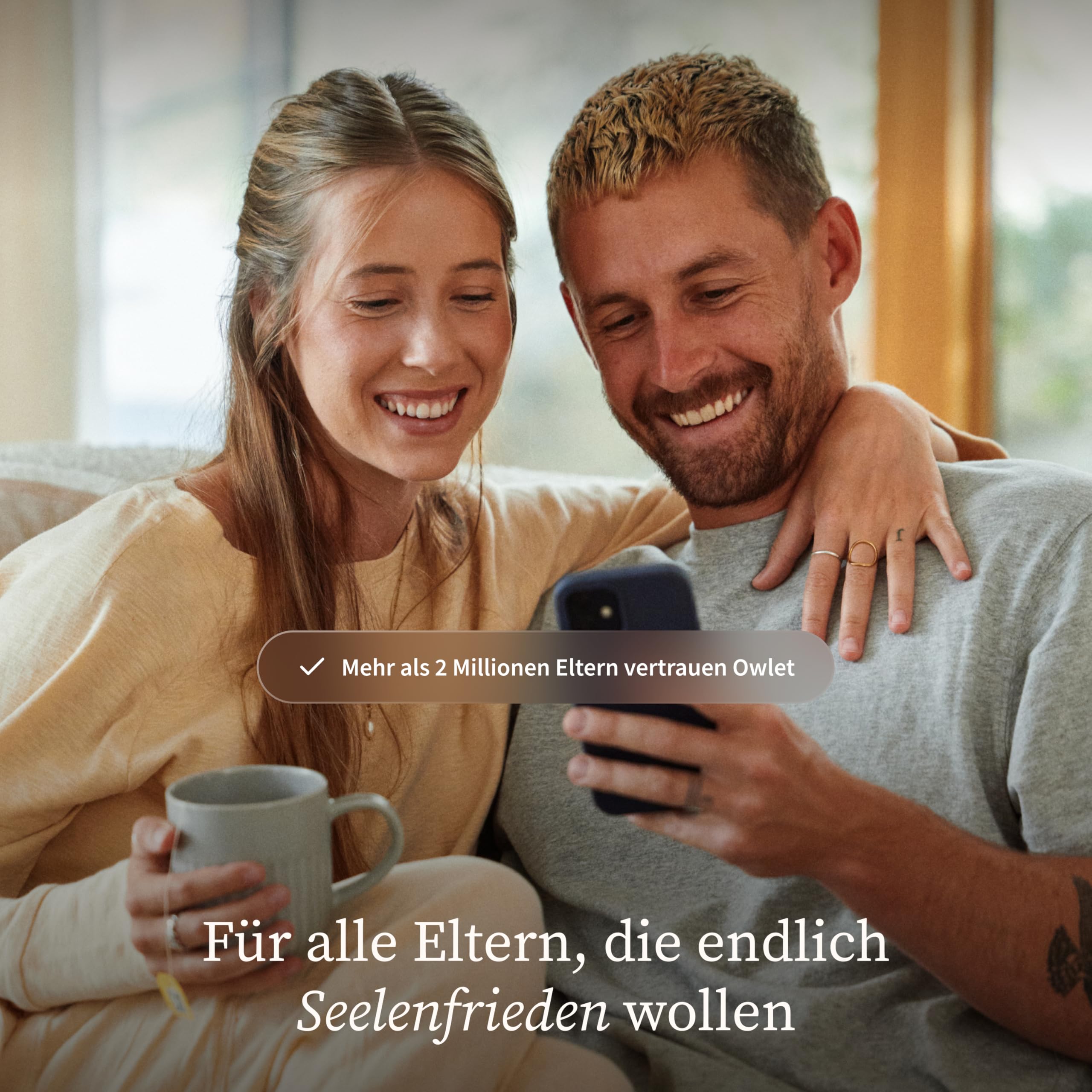 Dream Sock Babyphone mit App Schlaftracking Echtzeit-Benachrichtigungen Bluetooth WLAN 16 Stunden Akkulaufzeit