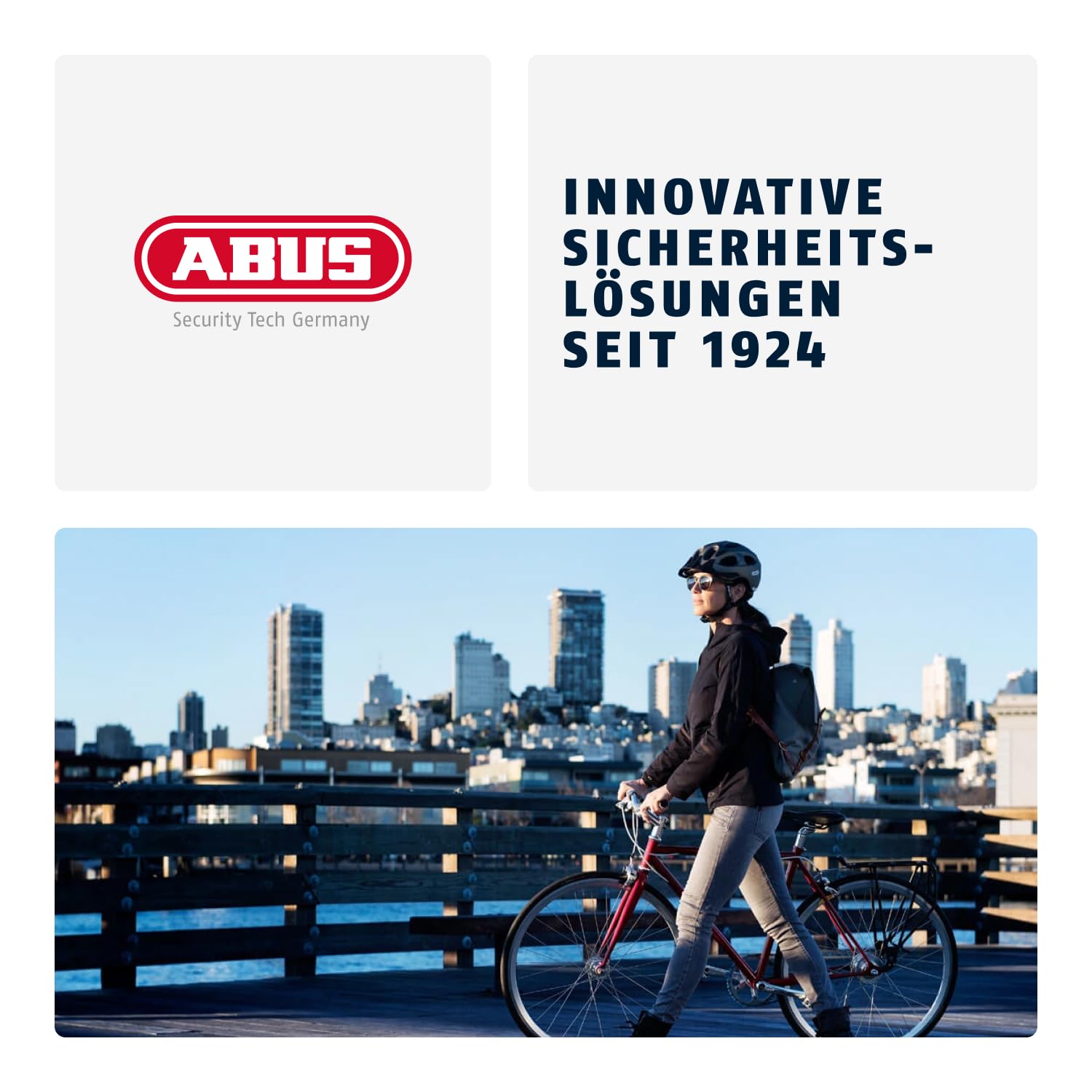 Bügelschloss Granit Super Extreme 2500/165HB230 für Fahrrad und E-Bike Sicherheitslevel 15 gehärteter Stahl 20 mm inkl. Halterung