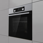 Einbaubackofen BOA6737AO1X 73 Liter Heißluft 250 °C 9 Funktionen Energieeffizienzklasse A EcoClean 2fach verglaste Tür