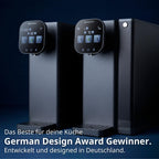 Auftisch Osmoseanlage Fusion Air mit Heißwasserspender 4,7 L 3-fach UV-C LED 10-stufige Filterung