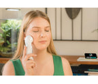 Ultraschallgerät für Körper und Gesicht mit Wärme 3 Stufen 10 Min Timer kabellos vibrationsfrei mit Audio Entspannungsübungen
