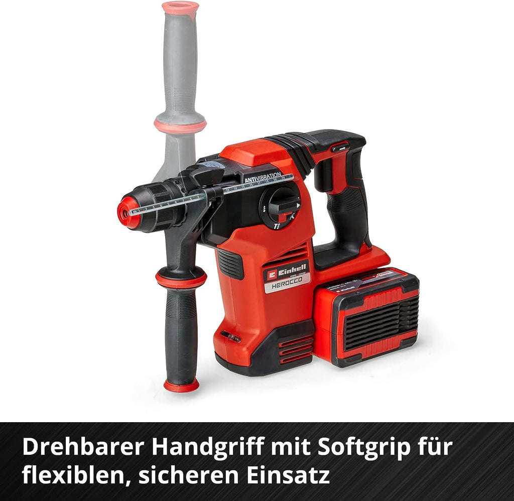 Akku-Bohrhammer HEROCCO 36/28 3,2 J 1100 U/min SDS-plus bürstenlos Twin-Pack mit E-Box ohne Akku und Ladegerät