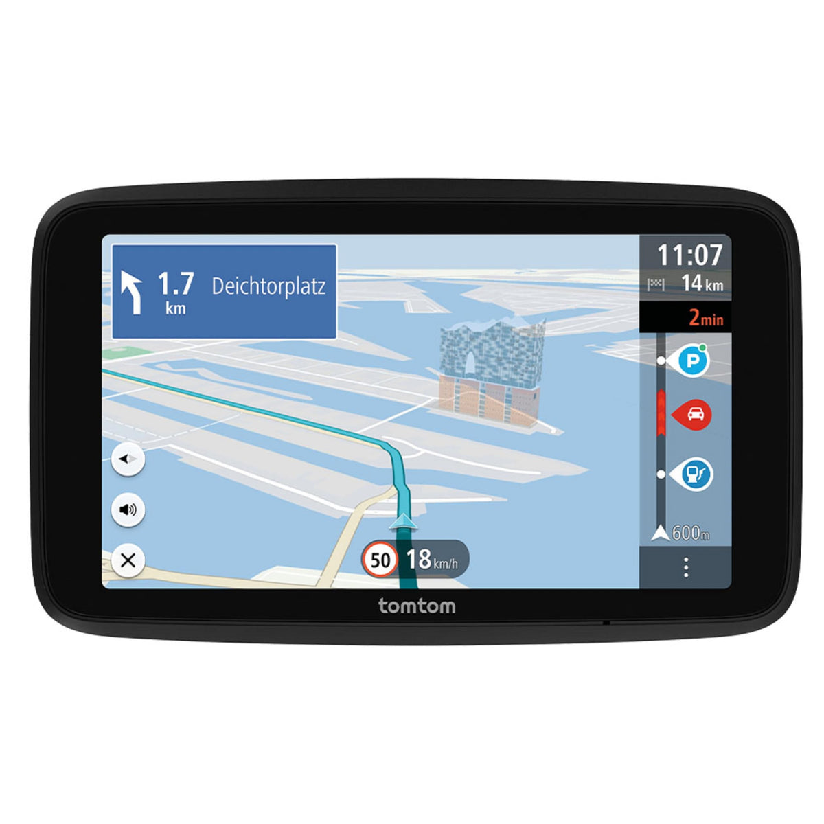 Pkw-Navi GO Advanced 6 Zoll 800 x 480 GPS WLAN Weltkarten Bluetooth Verkehrsinformationen Fahrspurassistent