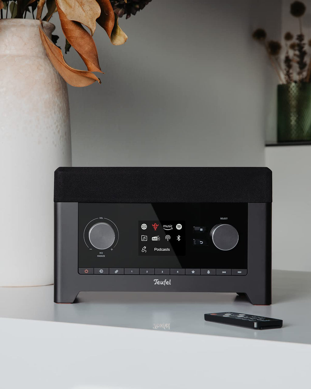 Digitalradio 3SIXTY mit DAB+ Internetradio Bluetooth WLAN 30 W 360-Grad-Sound Subwoofer Powerbank
