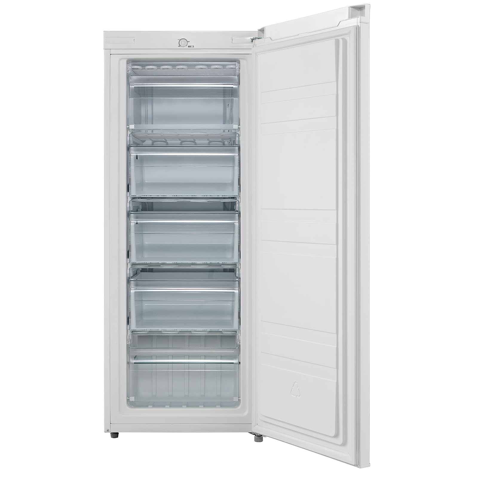 Gefrierschrank RCU160WH2(E) 160 Liter 4-Sterne-Gefrieren bis -24 °C 4 Fächer wechselbarer Türanschlag