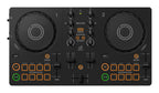 DJ-Controller DDJ-FLX2 2-Kanal USB-C kompatibel mit PC Mac Smartphone und Tablet