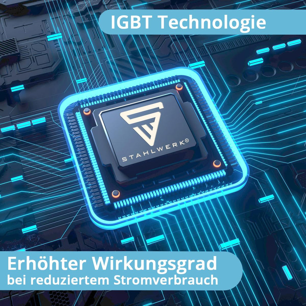 Schutzgasschweißgerät MIG MAG 200 ST 200 A IGBT Inverter synergischer Drahtvorschub FLUX Lift-TIG MMA