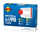 Kabelrouter 6690 Wi-Fi 6 Dualband bis 6 GBit/s DOCSIS 3.1 4x4 WLAN Mesh VoIP-Telefonanlage Smart-Home-Zentrale