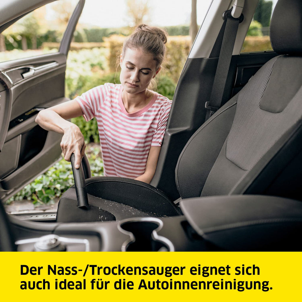 Nass-Trockensauger WD 6 P S V-30/8/35/T 1300 W 30 l Edelstahlbehälter 8 m Kabel 3,5 m Saugschlauch
