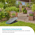 Schlauchbox 20 m Gartenschlauch unterirdische Installation automatische Aufrollfunktion Schlauchführung wetterfest 11 mm 18650