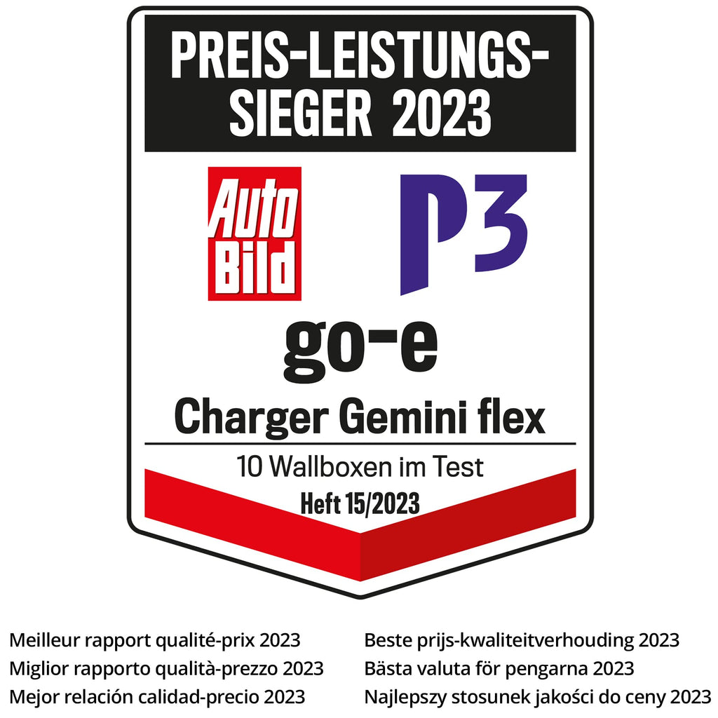 Elektroauto Wallbox 11 kW Typ 2 mit 16 A WLAN RFID App 400 V 1,8 m Anschlusskabel