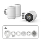 Smartes Heizkörperthermostat X Trio Pack mit App-Steuerung Thread Matter und Touchscreen 3er Set