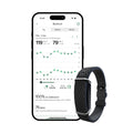 Blutdruckmessarmband G1 mit manschettenloser Überwachung App-Analyse Schlaf Puls und Schritt-Tracking IP68 15 Tage Akkulaufzeit