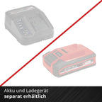 Akku-Schneefräse GE-ST 36/40 Li E-Solo 36 V 40 cm Arbeitsbreite bis 20 cm Schneehöhe 6 m Auswurf PXC ohne Akku
