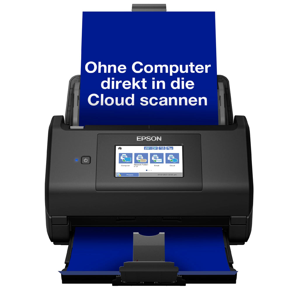 Dokumentenscanner ES-580W A4 Duplex WLAN USB 3.0 35 Seiten 70 Bilder pro Minute 100 Blatt Dokumenteneinzug
