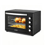 Minibackofen FA-5047 60 l 2000 W bis 230 °C 6 Heizmodi 60-Minuten-Timer Backblech Grillrost Drehspieß