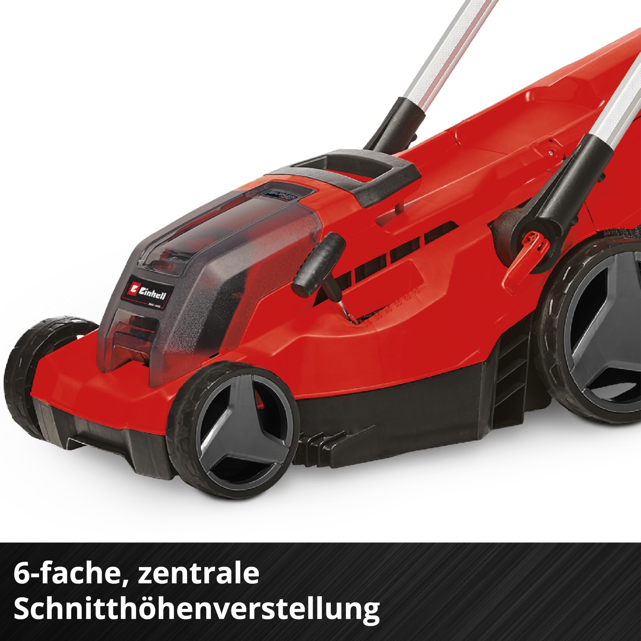 Akku-Rasenmäher GP-CM 36/450 36 V 38 cm Schnittbreite Brushless 45 l Fangkorb 2x 4,0 Ah Akkus Twincharger