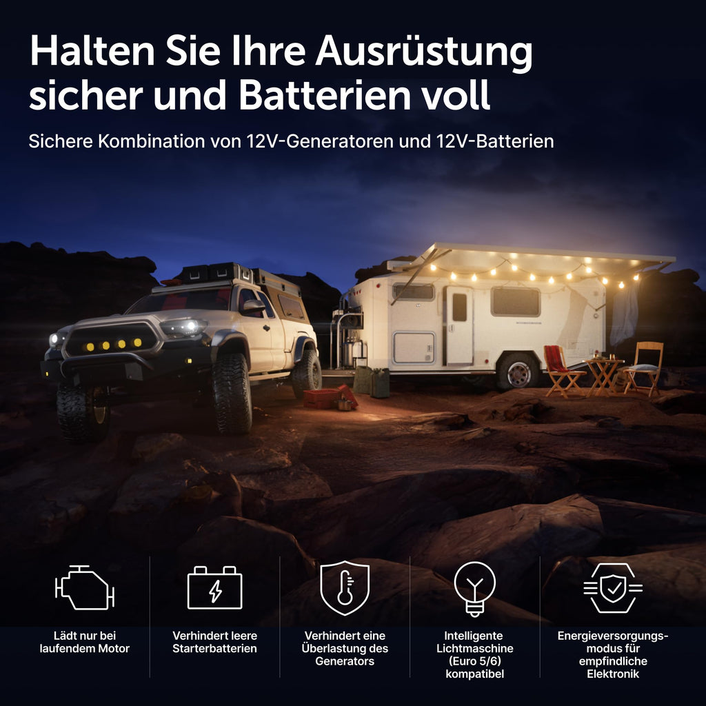 DC-DC Batterieladegerät Orion XS Smart 12/12 50A 700W mit konfigurierbarem Ladestrom und IP65 Schutz