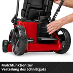 Akku-Rasenmäher GE-CM 43 Li M 36V 43 cm Schnittbreite für 600 m² Brushless Mulchfunktion 63 l Fangkorb 25-75 mm 2x 4 Ah Akku