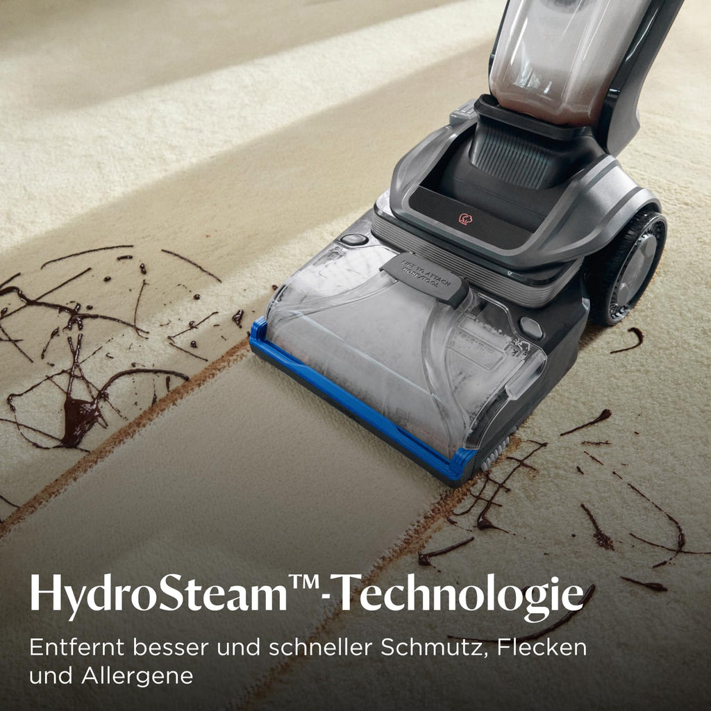 Teppichreiniger Revolution HydroSteam 3670N 1300 W Dampfreiniger Nasssauger HydroSteam-Technologie