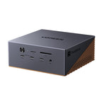 Thunderbolt 5 Dock 17-in-1 mit M.2 NVMe SSD Gehäuse bis 8TB 120Gbps Single 8K Dual 6K 140W PD 2.5GbE Ethernet