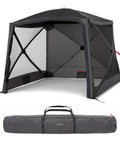 Quick Hub Square Pop Up Pavillon 2,44 x 2,44 m Camping Pavillon UV-Schutz wasserabweisend