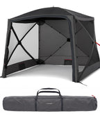 Quick Hub Square Pop Up Pavillon 2,44 x 2,44 m Camping Pavillon UV-Schutz wasserabweisend