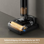 Nass- und Trockensauger H12 Pro FlexReach 18000 Pa 50 Min Laufzeit 27 V 780 ml 180° flaches Design 90 °C Selbstreinigung beidseitige Kantenreinigung