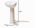 Dampfglätter Cirrus 3 1200 Watt 20 g/min Dampfleistung 90 ml Wassertank beheizte Bügelplatte EU-Stecker