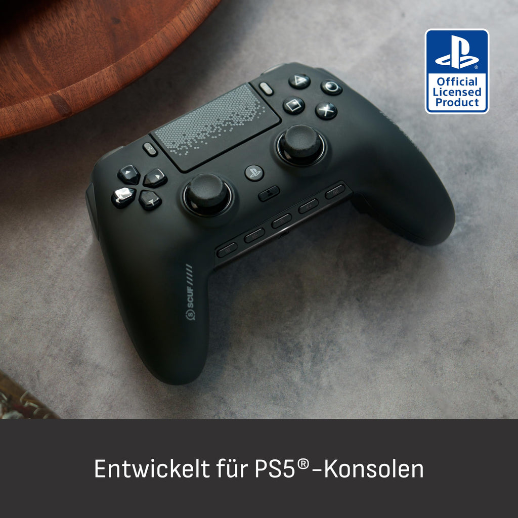 Kabelloser PS5 Performance-Controller OMEGA mit TMR Thumbsticks 11 Zusatzeingaben und Instant-Triggern
