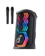 Party-Lautsprecher mit Karaoke Rave 3S A31A3 200W Bluetooth 12h Akku 2 kabellose Mikrofone