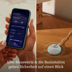 Dream Sock Babyphone mit App Schlaftracking Echtzeit-Benachrichtigungen Bluetooth WLAN 16 Stunden Akkulaufzeit