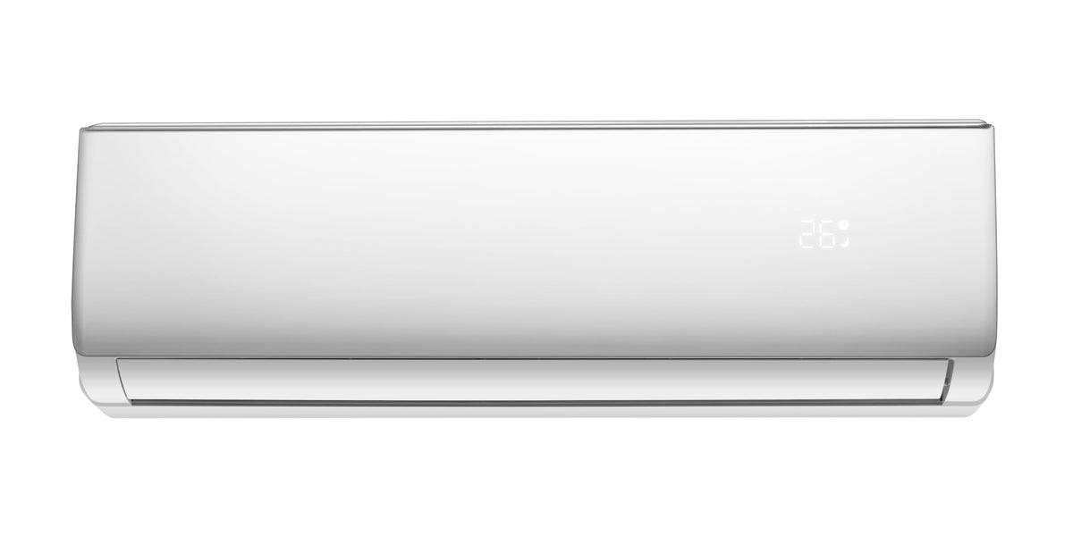Split Klimaanlage Elegant 9000 BTU 2.6 KW Inverter Kühlen Heizen WiFi R-32 Entfeuchtung Schlafmodus A++