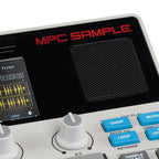 MPC Sampler MPCSAMPLE tragbar Standalone USB-C mit 16 Pads Lautsprecher Mikrofon und Akku 23,6 × 19,4 × 5 cm