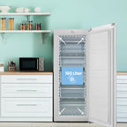 Gefrierschrank RCU160WH2(E) 160 Liter 4-Sterne-Gefrieren bis -24 °C 4 Fächer wechselbarer Türanschlag