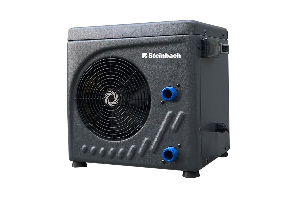 Pool Wärmepumpe Mini 049275 für Pools bis 20.000 l 3.900 W LED-Display Durchflusssensor Titan-Wärmetauscher
