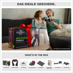 Nackenmassagegerät NM089 mit Shiatsu Massage Wärme Vibration Infrarot für Nacken Schultern Rücken und Beine