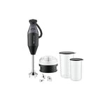 Stabmixer M200 BBQ 98215 200 W 2 Geschwindigkeitsstufen mit Zerkleinerer und Zubehör Set