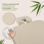MA-CF-001 Massageliege klappbar höhenverstellbar 71 cm Holz 250 kg Belastbarkeit