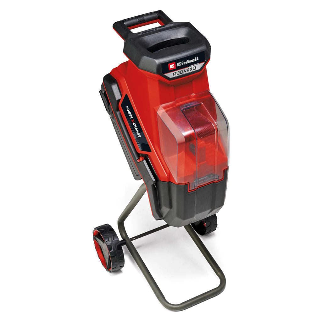 Akku-Messerhäcksler REDAXXO 36/25 36 V für Äste bis 25 mm mit 3 Wendemessern 55 L Fangsack