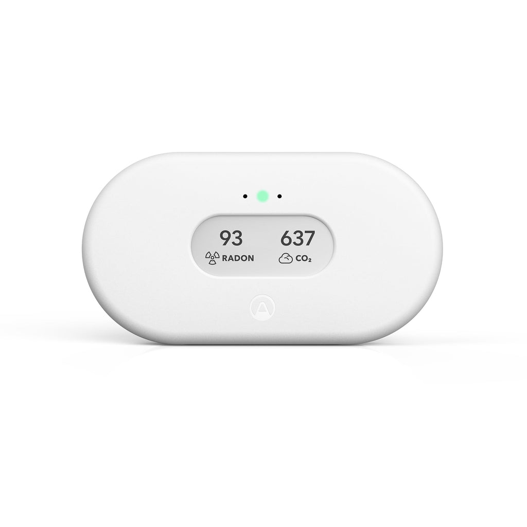 Radon und Luftqualitätsmessgerät View Plus 2960 mit PM2.5 CO2 VOC Feuchtigkeit und Luftdruck