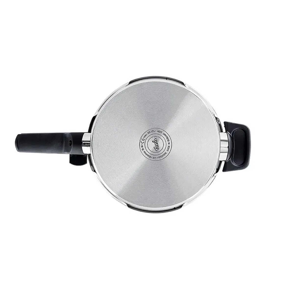 Schnellkochtopf Vitaquick Premium 6 L Edelstahl 22 cm mit gelochtem Einsatz 2 Kochstufen für Induktion
