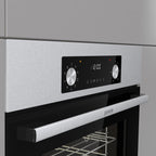 Einbaubackofen BOA6737AO1X 73 Liter Heißluft 250 °C 9 Funktionen Energieeffizienzklasse A EcoClean 2fach verglaste Tür