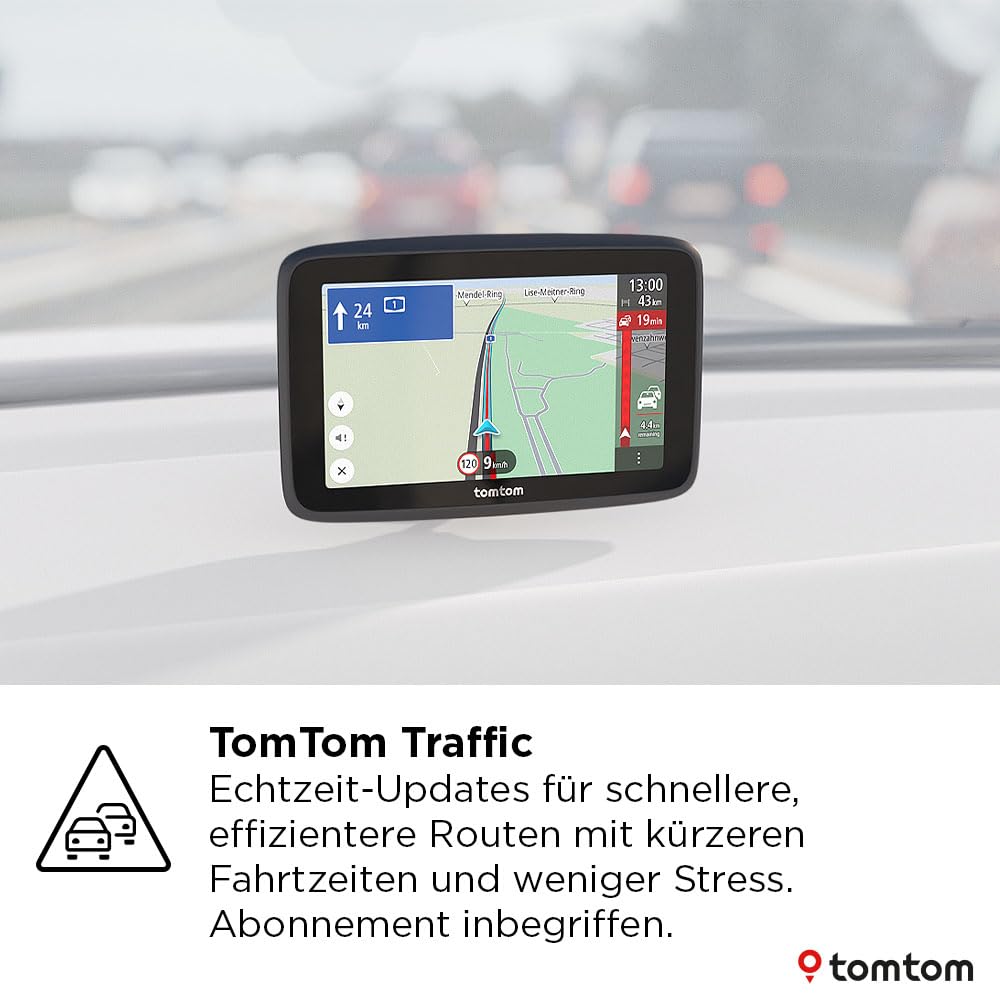 Pkw-Navi GO Advanced 6 Zoll 800 x 480 GPS WLAN Weltkarten Bluetooth Verkehrsinformationen Fahrspurassistent