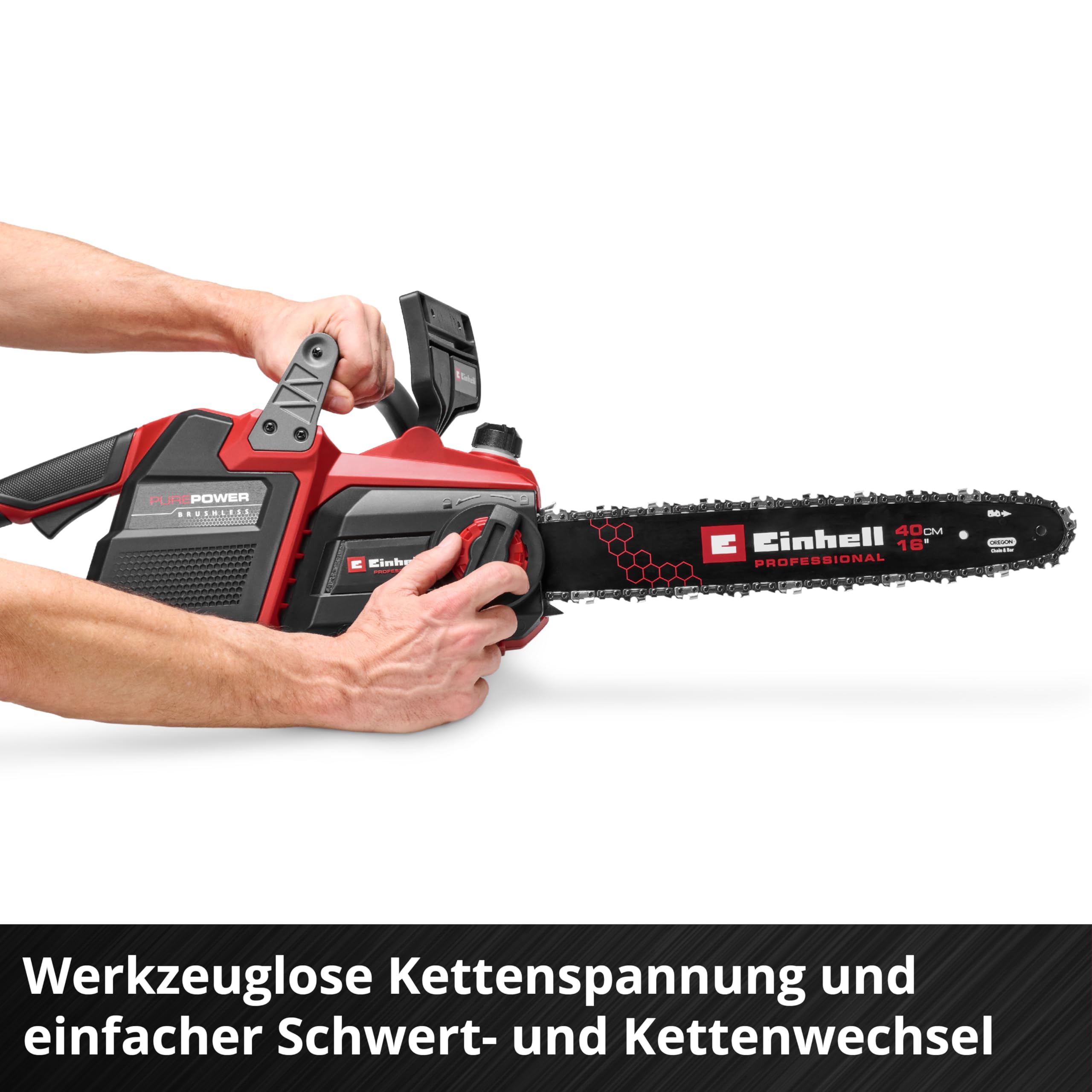 Akku-Kettensäge GP-LC 36/40 Li BL-Solo 36 V 38 cm Schnittlänge 19 m/s Brushless 4,76 kg ohne Akku