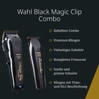 Kabelloses Haarschneider Set Magic Clip Detailer Li Titan DLC Klingen 100 Minuten 6 Aufsätze