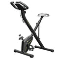Klappbarer Heimtrainer Tretmann Home mit Magnetwiderstand 16 Stufen gepolstertem Sitz und 150 kg Belastbarkeit