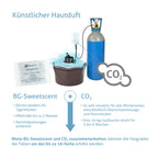 BG-Mosquitaire CO2 Mückenfalle für Outdoor mit BG-Sweetscent Lockstoff, CO2-Anschluss, ohne Insektizide, 40 x 40 x 25 cm