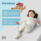 Kindermatratze Twist 140x200 cm 7 Zonen Kaltschaummatratze 15 cm Wendbar H1 H2 Waschbarer Bezug