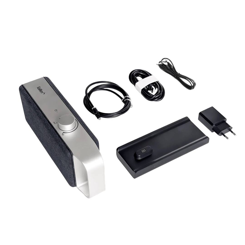TV-Soundbar Oskar SV-100 GY mit Sprachverstärkung 16 Stunden Akkulaufzeit und optischem Anschluss